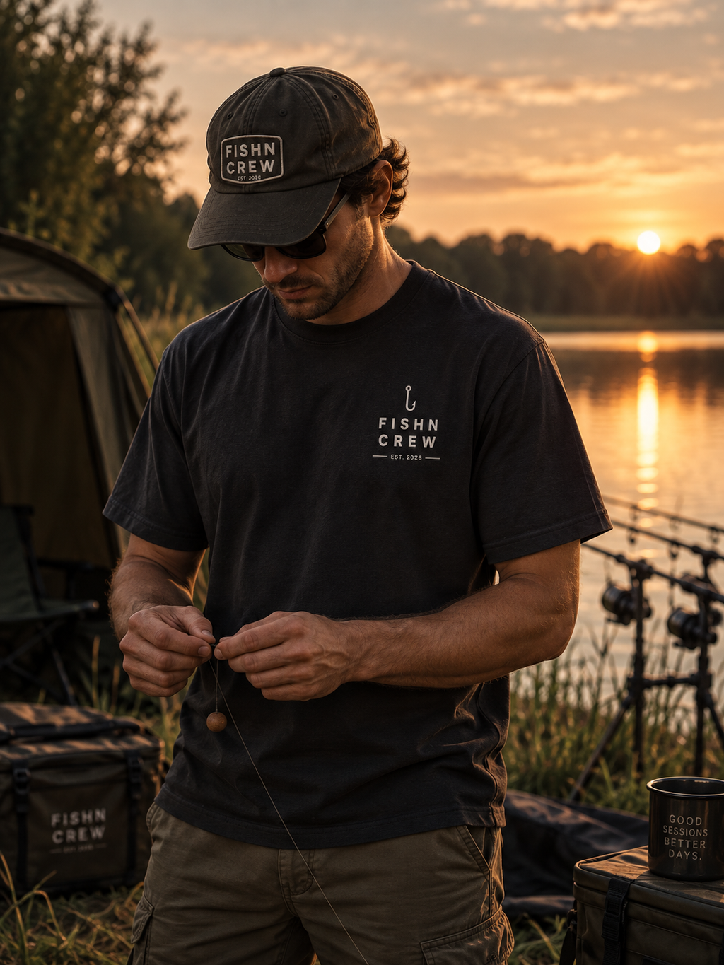 THE BANKSIDE TEE - CARP