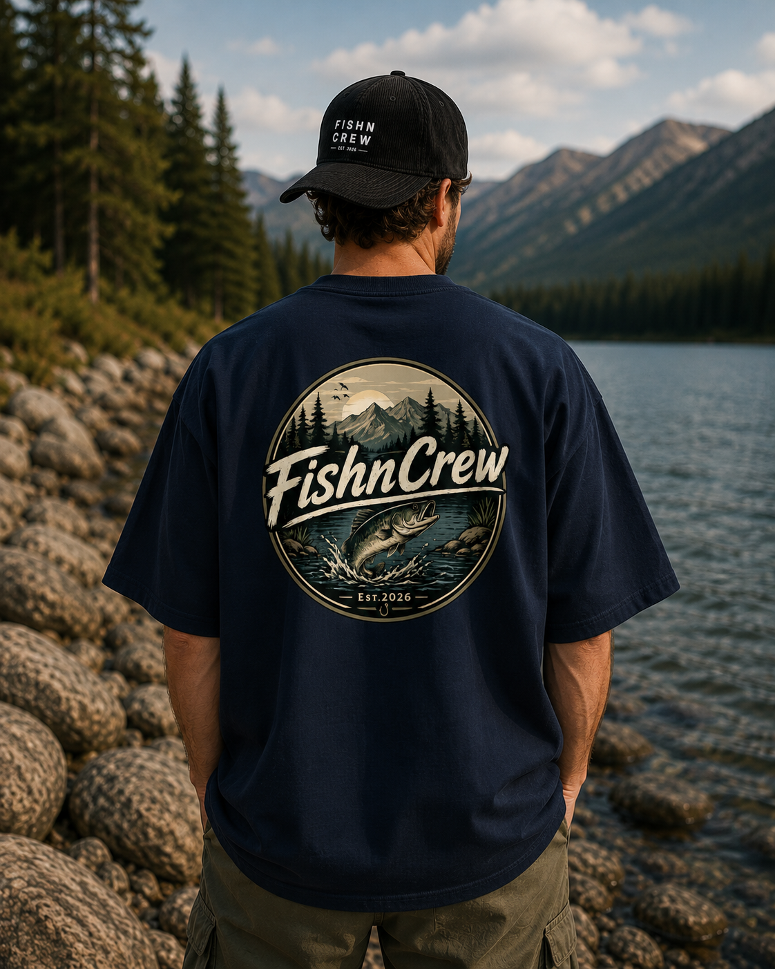 THE DRIFTER TEE OVERSIZED - WATERSIDE